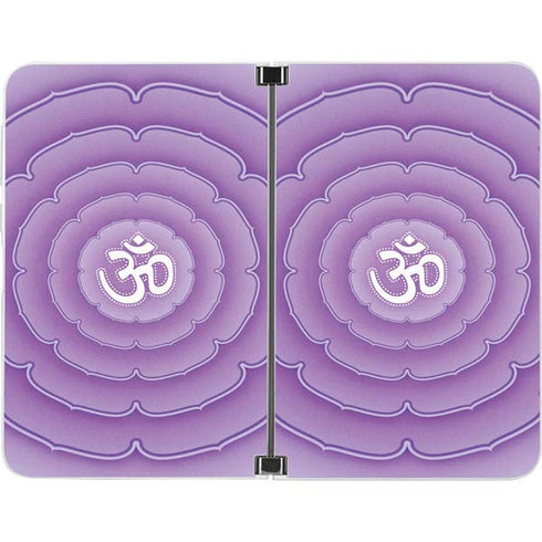 Sanskrit Purple Surface Duo Skin