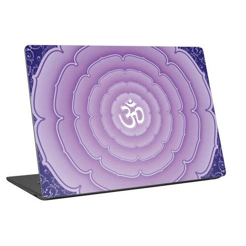 Sanskrit Purple Universal Laptop 12in (9.8 x 6.8in) Skin