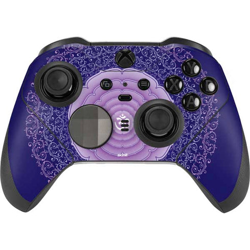 Sanskrit Purple Xbox Elite Wireless Controller Series 2 Skin