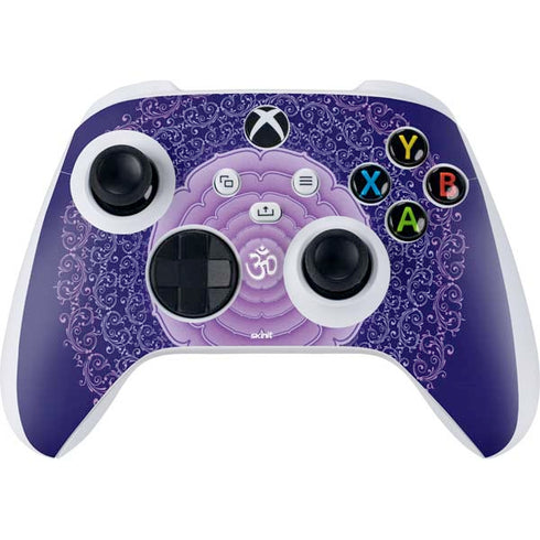 Sanskrit Purple Xbox Series S Controller Skin