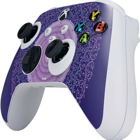 Sanskrit Purple Xbox Series S Controller Skin