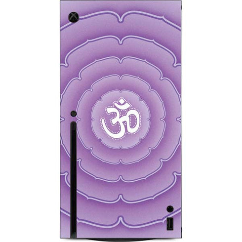 Sanskrit Purple Xbox Series X Console Skin