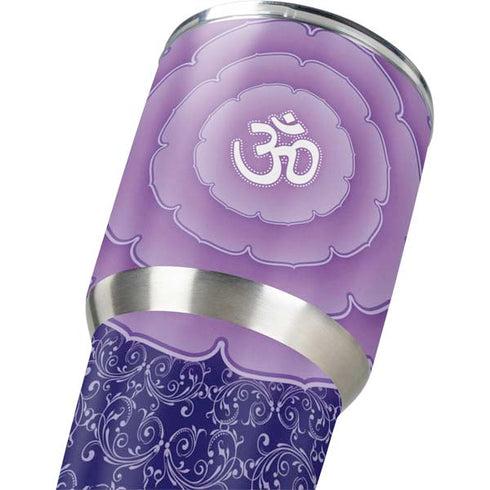 Sanskrit Purple Yeti 30oz Rambler Tumbler Skin