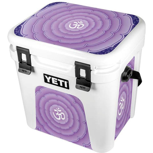 Sanskrit Purple YETI Roadie 24 Hard Cooler Skin