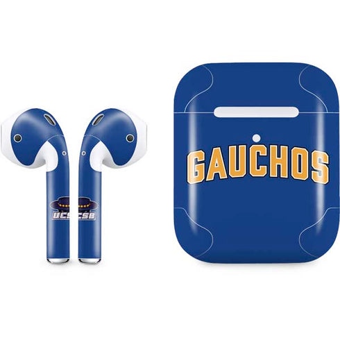 University of California-Santa Barbara Gauchos Apple AirPods 2 Skin