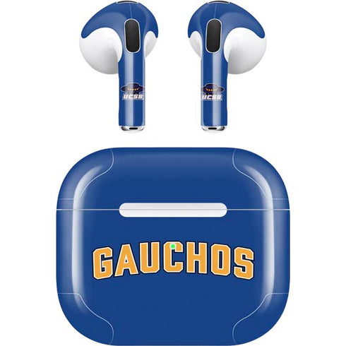 University of California-Santa Barbara Gauchos Apple AirPods (3rd Gen 2021) Skin