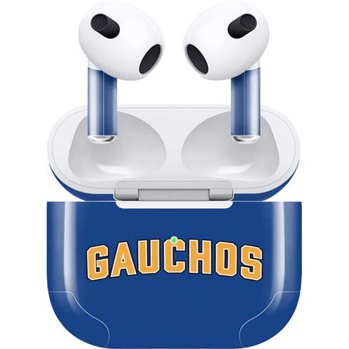 University of California-Santa Barbara Gauchos Apple AirPods (3rd Gen 2021) Skin