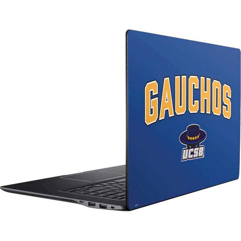 University of California-Santa Barbara Gauchos Ativ Book 9 (15.6in 2014) Skin