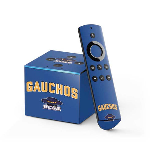 University of California-Santa Barbara Gauchos Fire TV Cube Skin