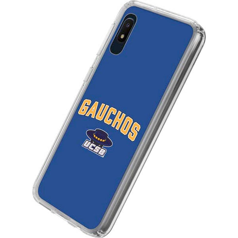 University of California-Santa Barbara Gauchos Galaxy A10e Clear Case