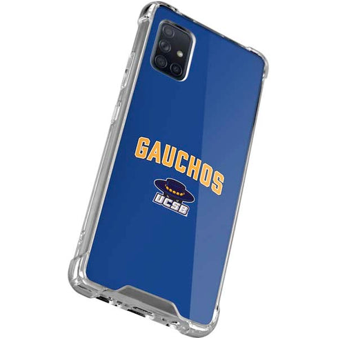 University of California-Santa Barbara Gauchos Galaxy A51 5G Clear Case