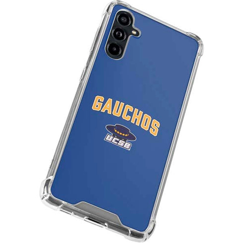 University of California-Santa Barbara Gauchos Galaxy A54 5G Clear Case