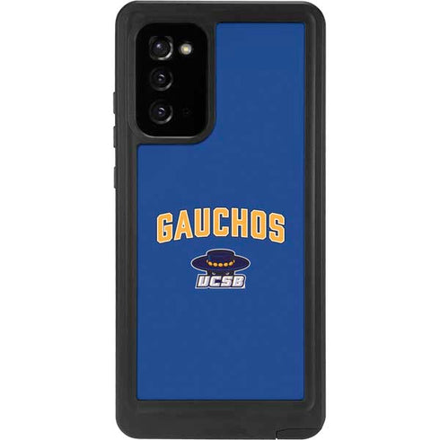 University of California-Santa Barbara Gauchos Galaxy Note20 5G Waterproof Case