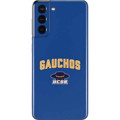 University of California-Santa Barbara Gauchos Galaxy S21 5G Skin