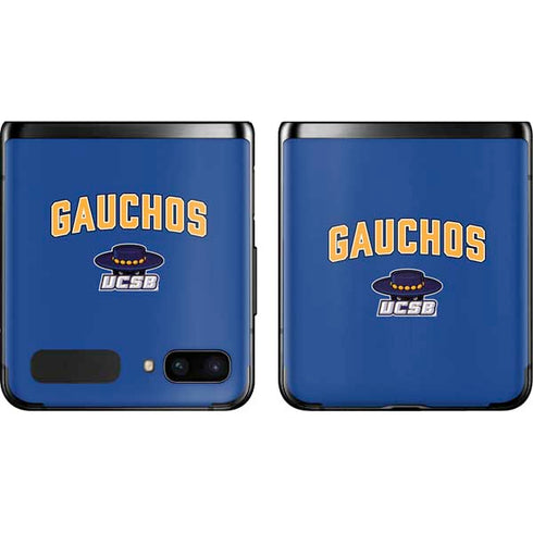 University of California-Santa Barbara Gauchos Galaxy Z Flip Skin