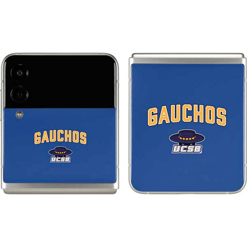 University of California-Santa Barbara Gauchos Galaxy Z Flip3 5G Skin