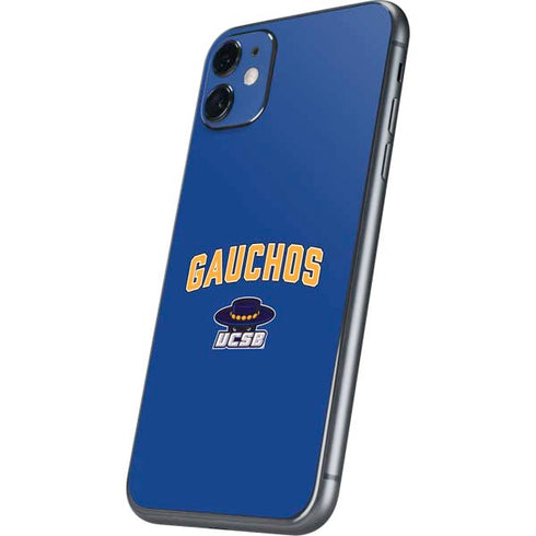 University of California-Santa Barbara Gauchos iPhone 11 Skin