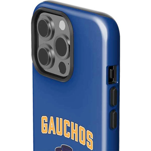 University of California-Santa Barbara Gauchos iPhone 14 Pro Impact Case