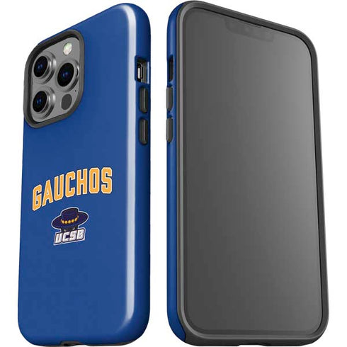 University of California-Santa Barbara Gauchos iPhone 14 Pro Impact Case