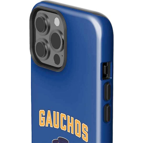 University of California-Santa Barbara Gauchos iPhone 14 Pro Max Impact Case