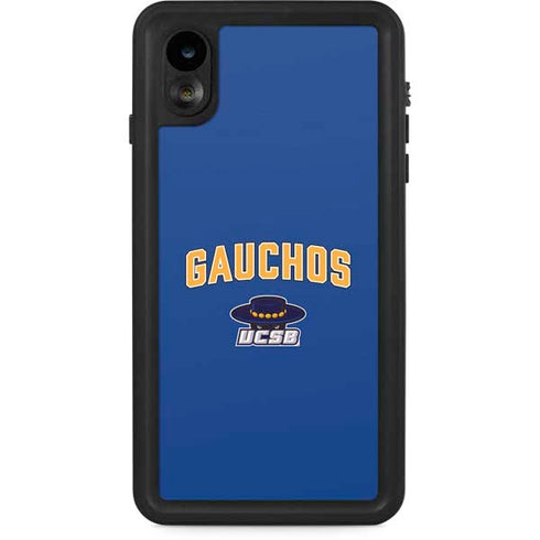 University of California-Santa Barbara Gauchos iPhone XR Waterproof Case