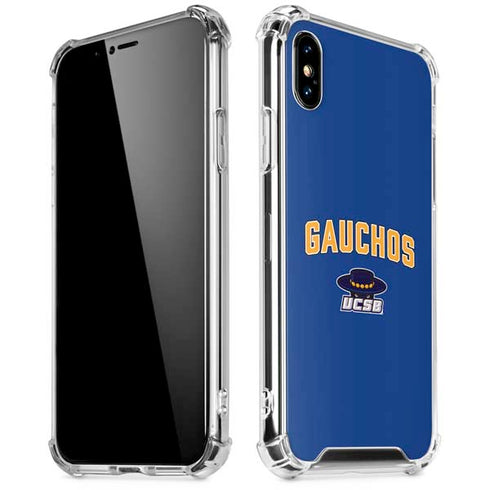 University of California-Santa Barbara Gauchos iPhone XS Max Clear Case