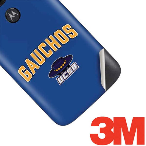 University of California-Santa Barbara Gauchos Moto E5 Play Skin