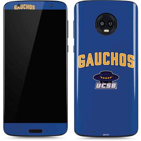 University of California-Santa Barbara Gauchos Moto G6 Skin