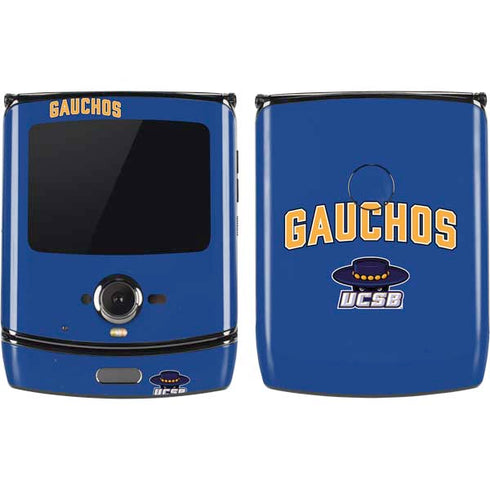 University of California-Santa Barbara Gauchos Motorola RAZR Skin