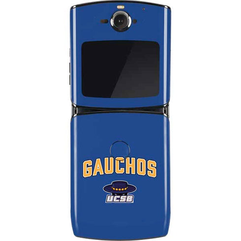 University of California-Santa Barbara Gauchos Motorola RAZR Skin