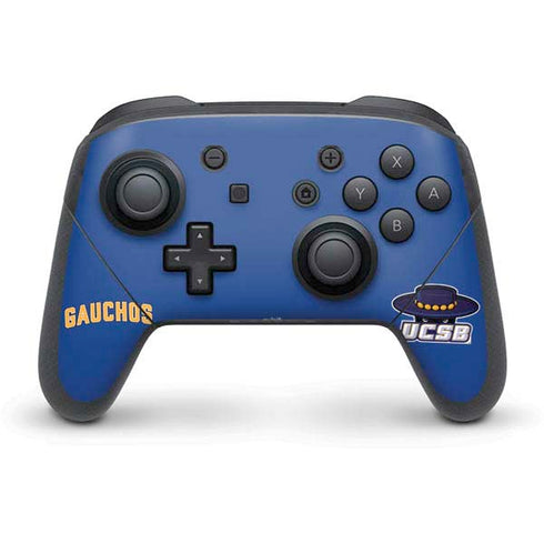 University of California-Santa Barbara Gauchos Nintendo Switch Pro Controller Skin