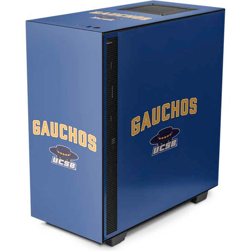 University of California-Santa Barbara Gauchos NZXT H510 Compact ATX Mid-Tower Case Skin