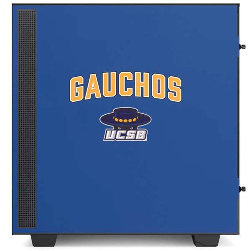 University of California-Santa Barbara Gauchos NZXT H510 Compact ATX Mid-Tower Case Skin