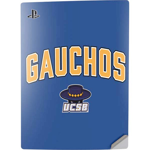 University of California-Santa Barbara Gauchos PS5 Digital Edition Console Skin