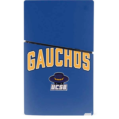 University of California-Santa Barbara Gauchos PS5 Slim Digital Edition Bundle Skin