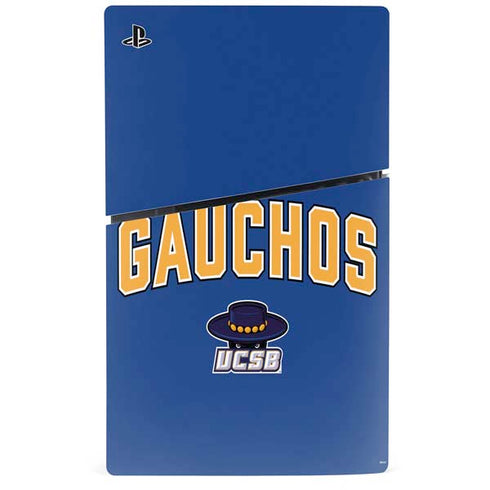 University of California-Santa Barbara Gauchos PS5 Slim Digital Edition Console Skin