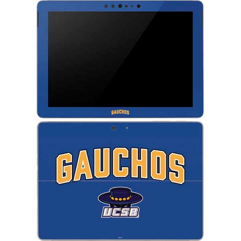University of California-Santa Barbara Gauchos Surface Go Skin