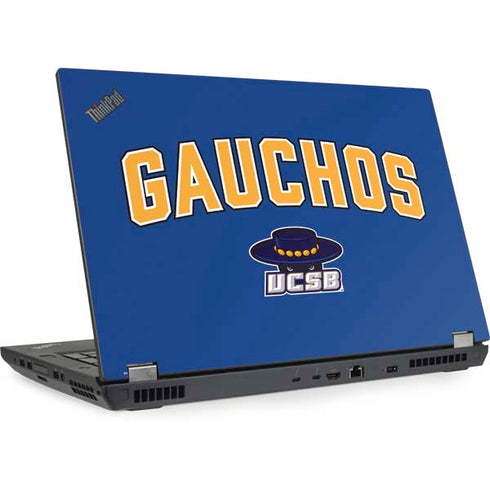 University of California-Santa Barbara Gauchos Lenovo ThinkPad Skin