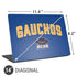 University of California-Santa Barbara Gauchos Universal Laptop 14in (11.4 x 8.2in) Skin