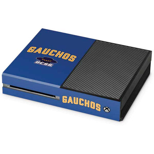 University of California-Santa Barbara Gauchos Xbox One Console Skin