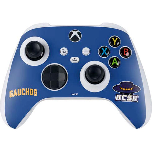 University of California-Santa Barbara Gauchos Xbox Series S Controller Skin