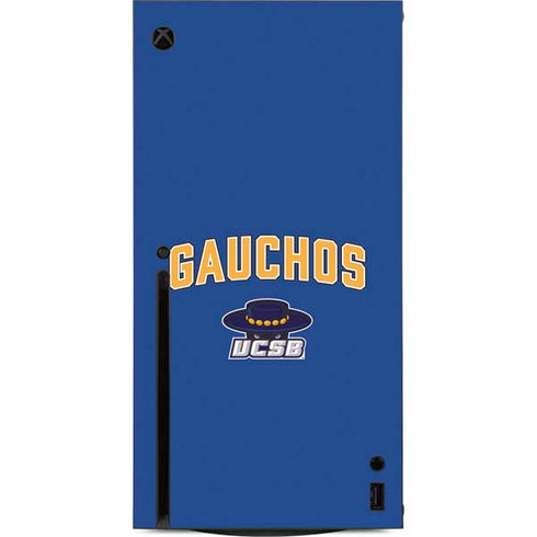 University of California-Santa Barbara Gauchos Xbox Series X Console Skin