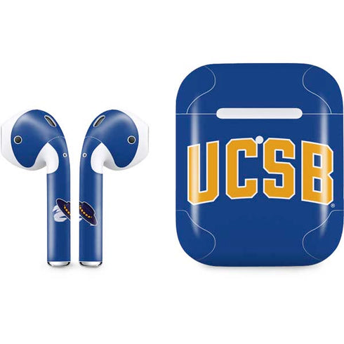 University of California-Santa Barbara UCSB Apple AirPods 2 Skin