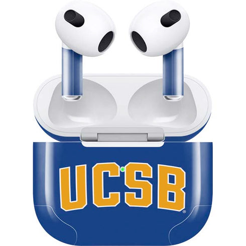 University of California-Santa Barbara UCSB Apple AirPods (3rd Gen 2021) Skin