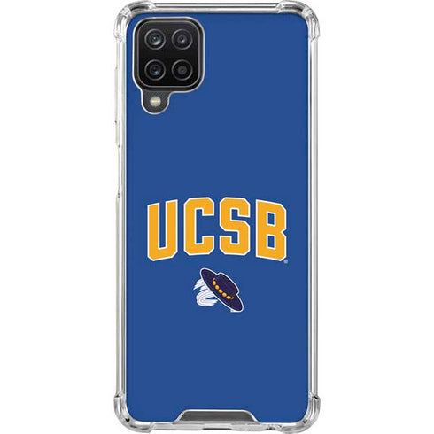 University of California-Santa Barbara UCSB Galaxy A12 Clear Case
