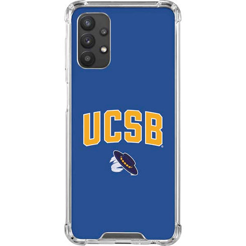 University of California-Santa Barbara UCSB Galaxy A32 5G Clear Case