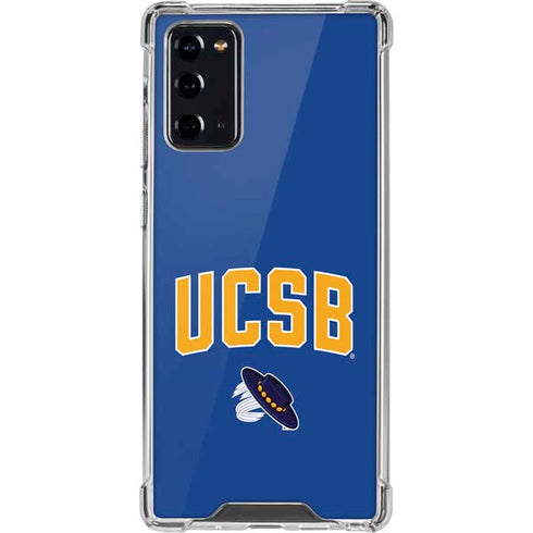 University of California-Santa Barbara UCSB Galaxy Note20 5G Clear Case
