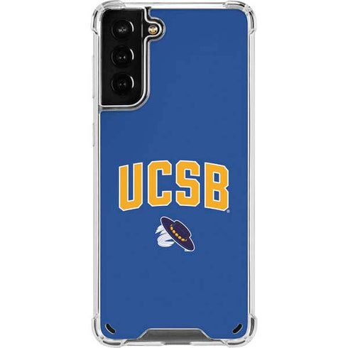 University of California-Santa Barbara UCSB Galaxy S21 Plus 5G Clear Case