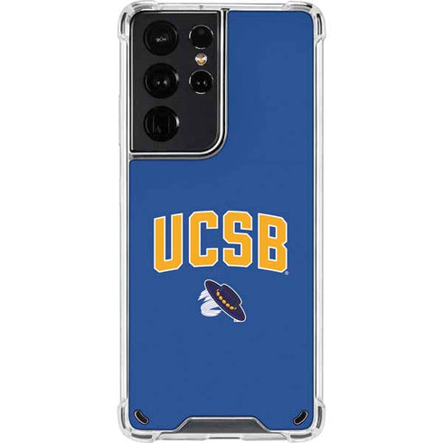 University of California-Santa Barbara UCSB Galaxy S21 Ultra 5G Clear Case