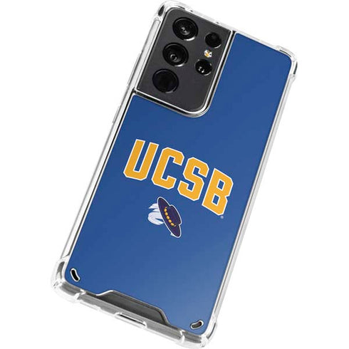 University of California-Santa Barbara UCSB Galaxy S21 Ultra 5G Clear Case